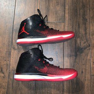 Air Jordan 31 'Banned' men's shoes 10 XXX1 red & black
